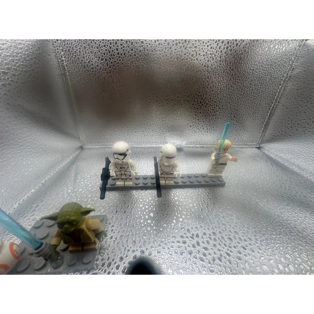 LEGO Star Wars Minifigure Lot Yoda Luke Skywalker R2-D2 BB-8 Stormtroopers 9pc - Picture 10 of 16